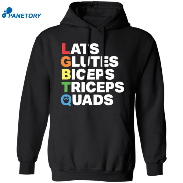 Lats Glutes Biceps Triceps Quads Lgbtq Shirt