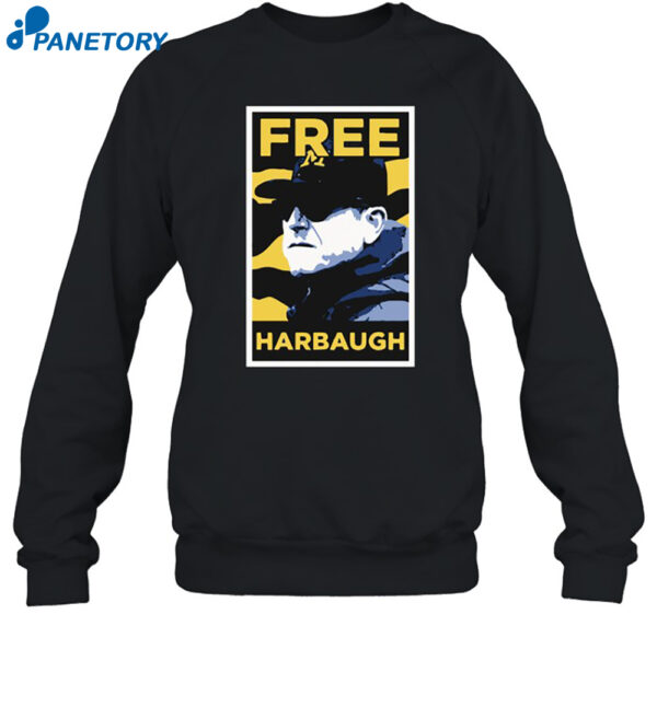 Michigan Wolverines Jj Mccarthy Free Harbaugh Shirt