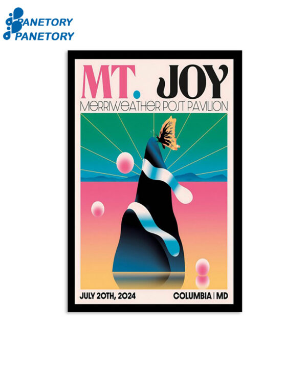 Mt. Joy Merriweather Post Pavilion Columbia Md July 20 2023 Poster