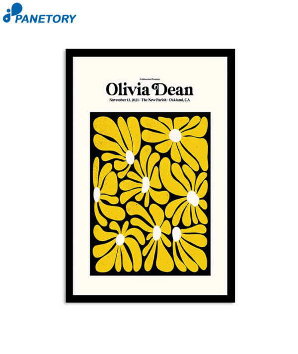 Olivia Dean The New Parish Oakland Ca November 12 2023 Poster