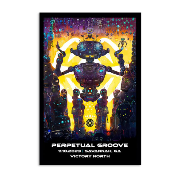 Perpetual Groove Central Virginian Events November 10 2023 Poster