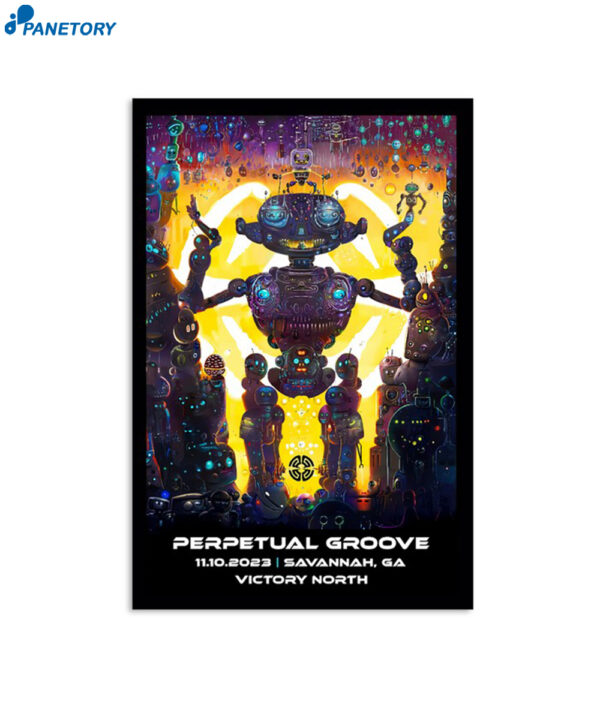 Perpetual Groove Central Virginian Events November 10 2023 Poster