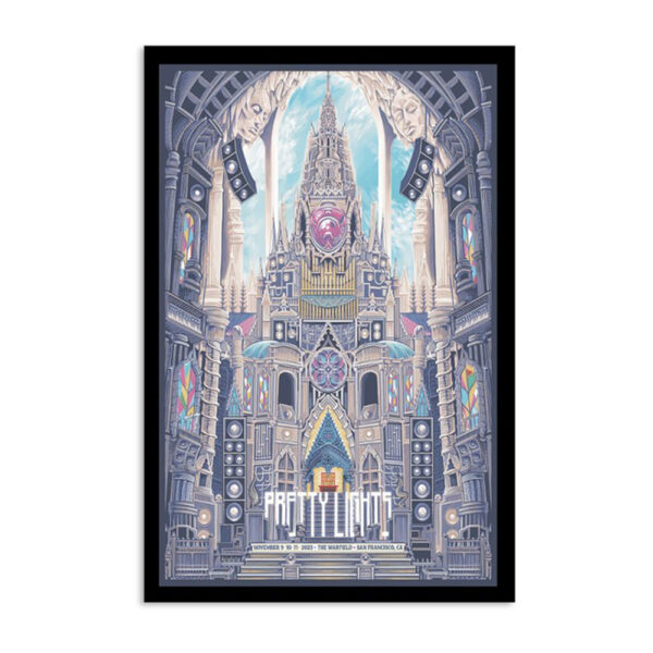Pretty Lights The Warfield San Francisco Ca November 9 11 2023 Poster