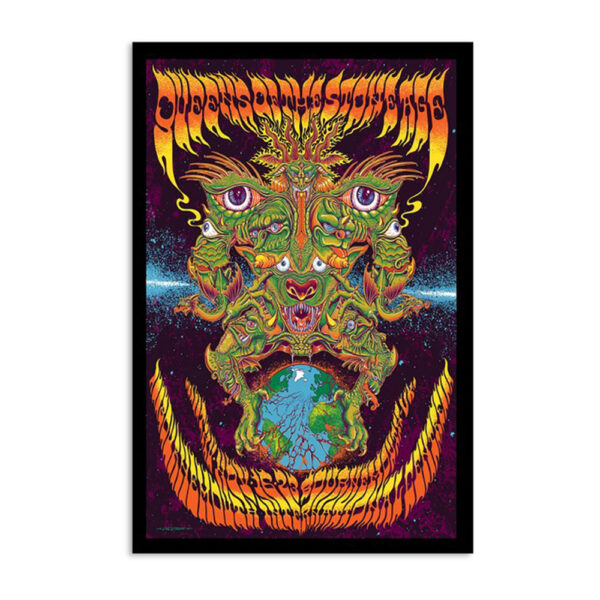 Queens Of The Stone Age Tour In Bournemouth November 16 2023 Poster