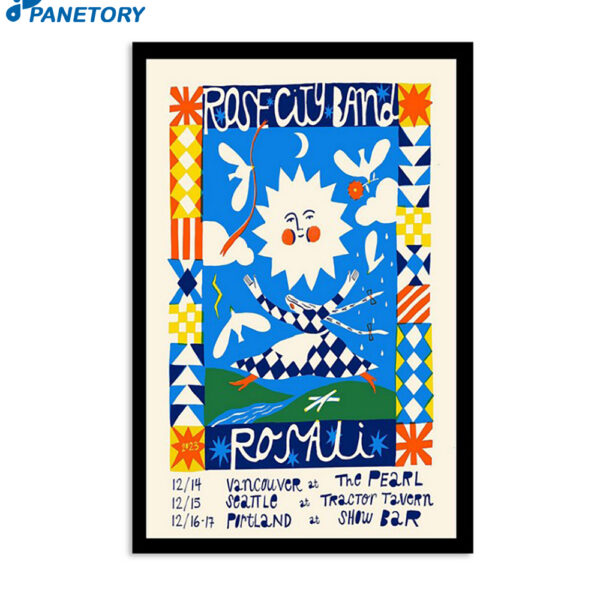 Rose City Band Romani December 2023 Poster