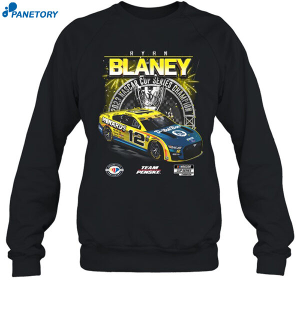 Ryan Blaney 2023 Nascar Cup Series Championship Shirt