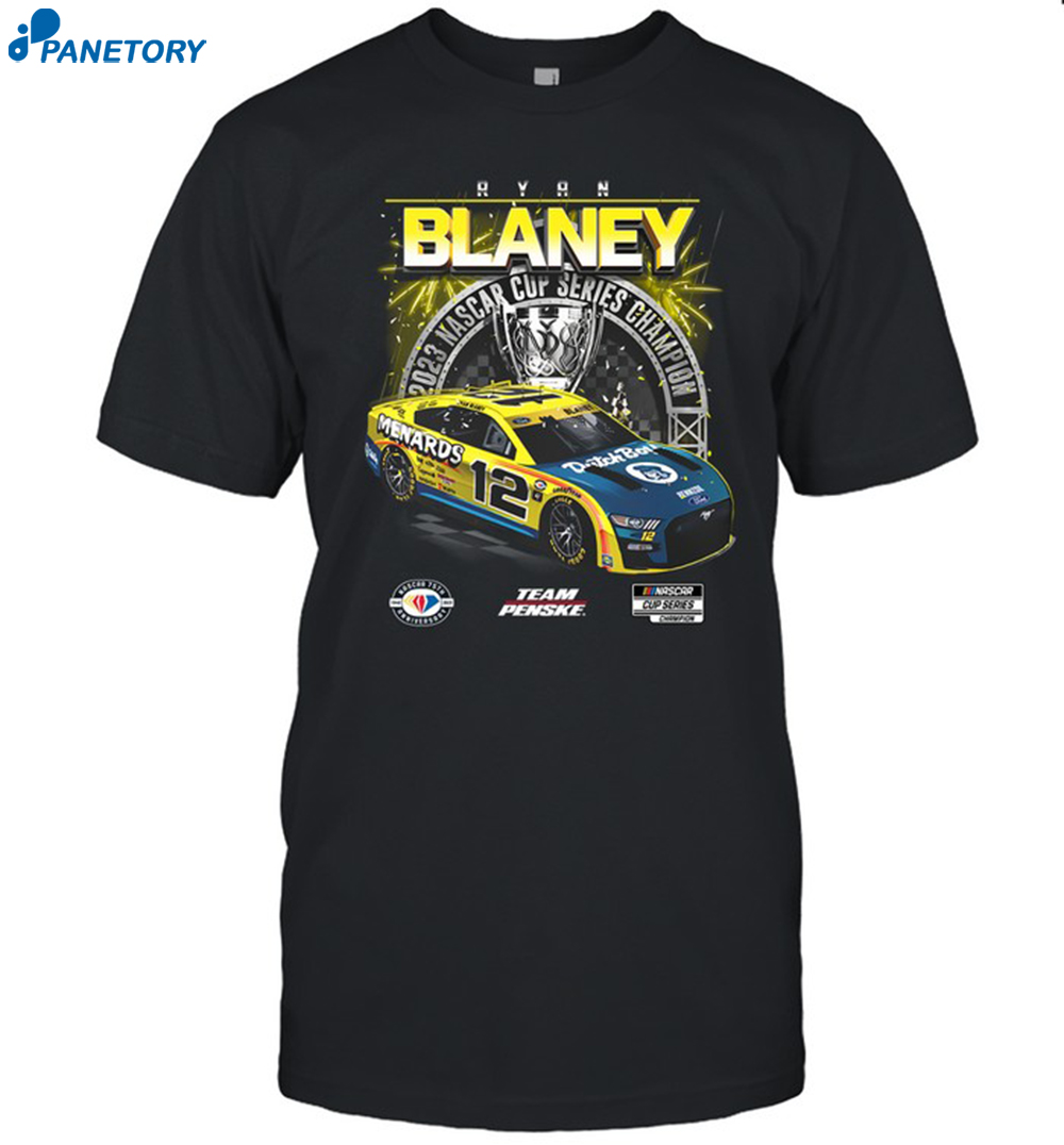 Ryan Blaney 2023 Nascar Cup Series Championship Shirt