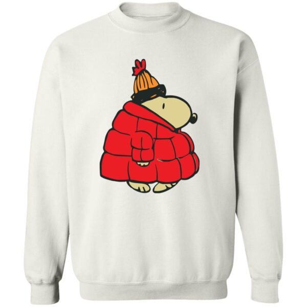 Snopy Puffer Coat Christmas Sweatshirt