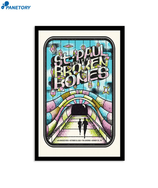 St. Paul And The Broken Bones The Caverns Grundy Tn Oct 29 2023 Poster