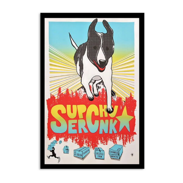 Super Chunk Privatclub Berlin Germany November 2 2023 Poster
