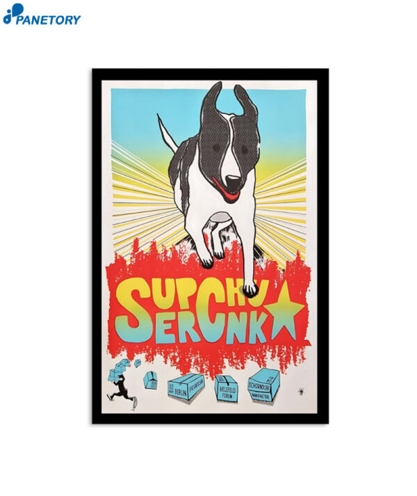 Super Chunk Privatclub Berlin Germany November 2 2023 Poster