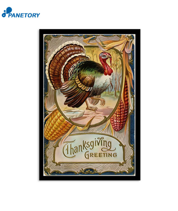 Thanksgiving Day Greeting 2023 Poster