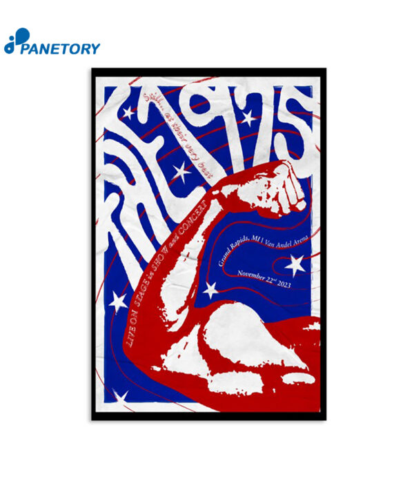 The 1975 Van Andel Arena Grand Rapids Mi 2023 Tour Poster