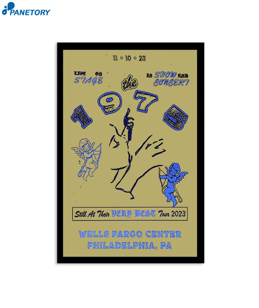 The 1975 Wells Fargo Center Philadelphia Pa Nov 10 2023 Poster
