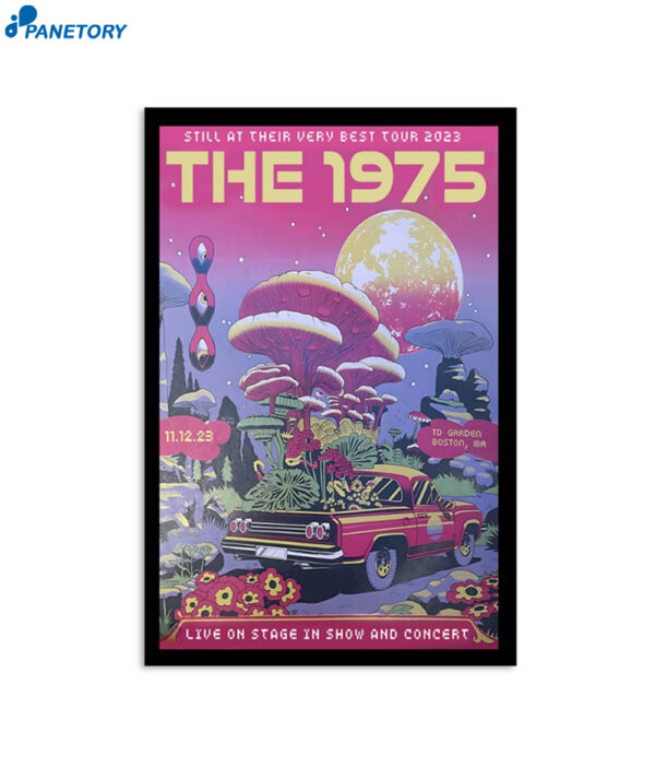 The 1975 With Dora Jar At Td Garden Boston Nov 12 2023 Poster