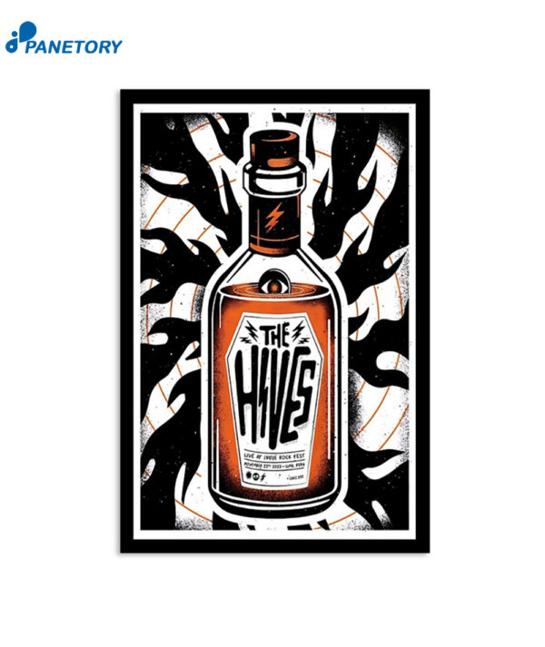 The Hives Arena 1 Lima Peru November 25 2023 Poster