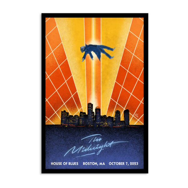 The Midnight House Of Blues Boston Ma October 7 2023 Poster