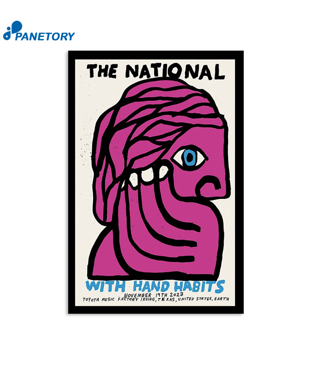 The National Shows Toyota Music Factory November 19 2023 Poster