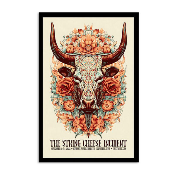 The String Cheese Incident At Stubb's 3 Nights Austin Tx November 2023 Poster