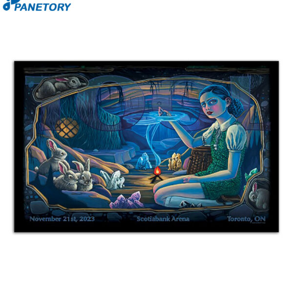Tool Band Scotiabank Arena Toronto On November 21 2023 Poster