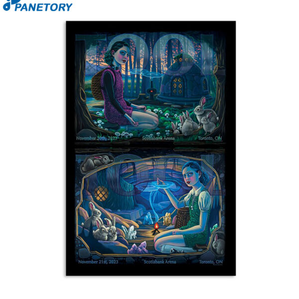 Tool Nov 20 2023 Scotiabank Arena Toronto On Poster