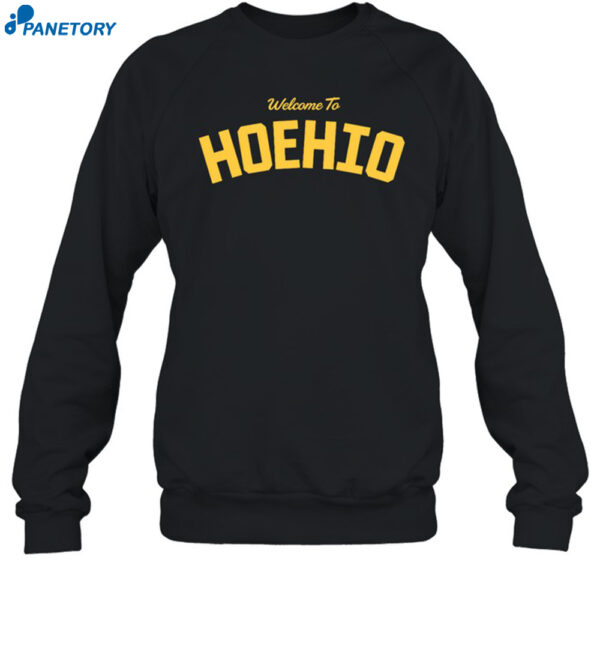 Travis Kelce Welcome To Hoehio Shirt