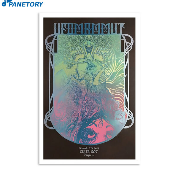 Ufomammut Klub 007 Czech Republic Nov 22 2023 Poster