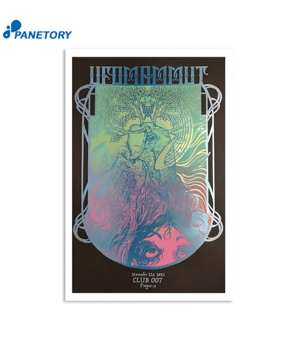 Ufomammut Klub 007 Czech Republic Nov 22 2023 Poster