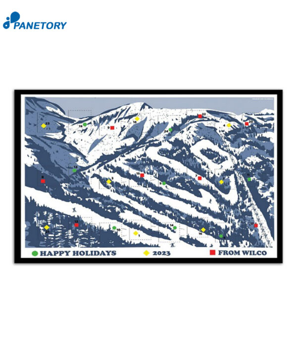 Wilco Happy Holidays 2023 Poster