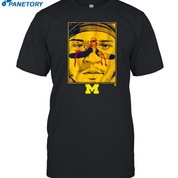 Michigan Football Blake Corum Game Face Shirt