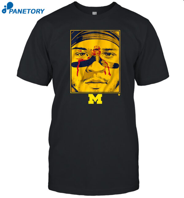Michigan Football Blake Corum Game Face Shirt