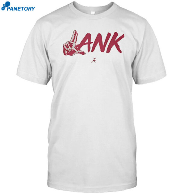 Alabama Crimson Tide Football Lank Shirt