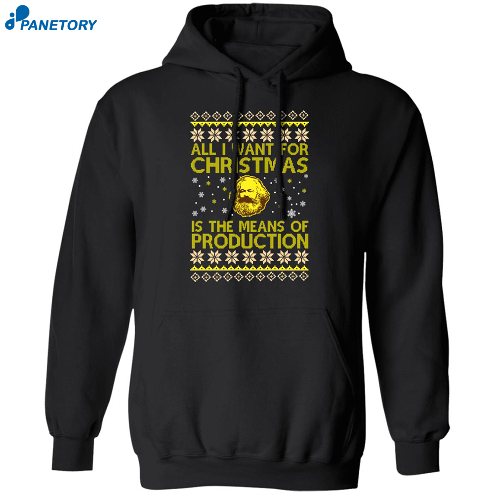 All I Want For Christmas Is The Means Of Production Sweatshirt 7 All I Want For Christmas Is The Means Of Production Sweatshirt 1