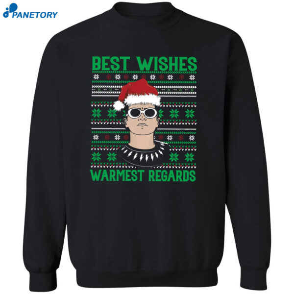 Best Wishes Warmest Regards David Rose Christmas Sweater