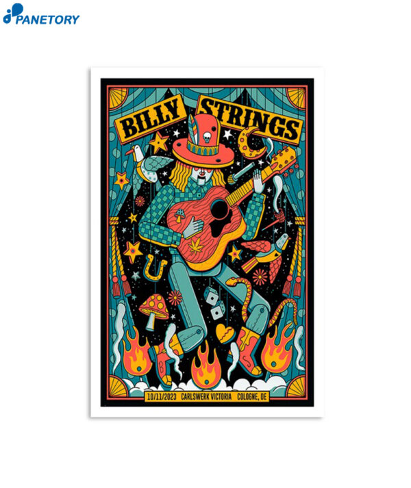 Billy Strings Carlswerk Victoria Cologne De October 11 2023 Poster