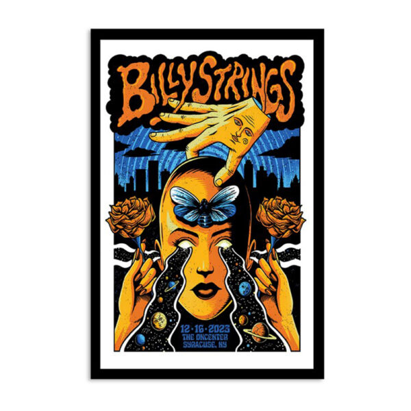 Billy Strings The Oncenter Syracuse Ny December 16 2023 Poster