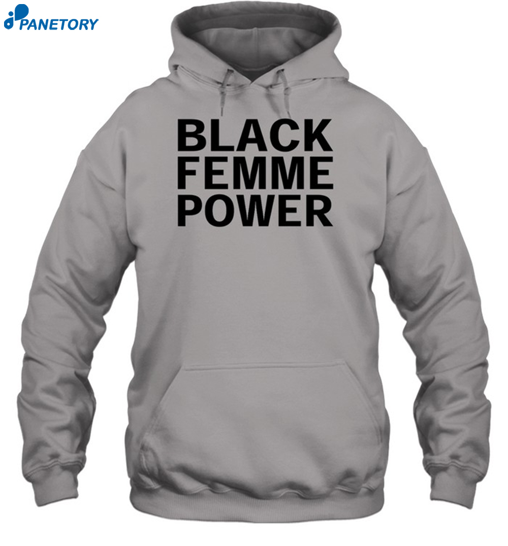 Black Femme Power Shirt 7 Black Femme Power Shirt 2
