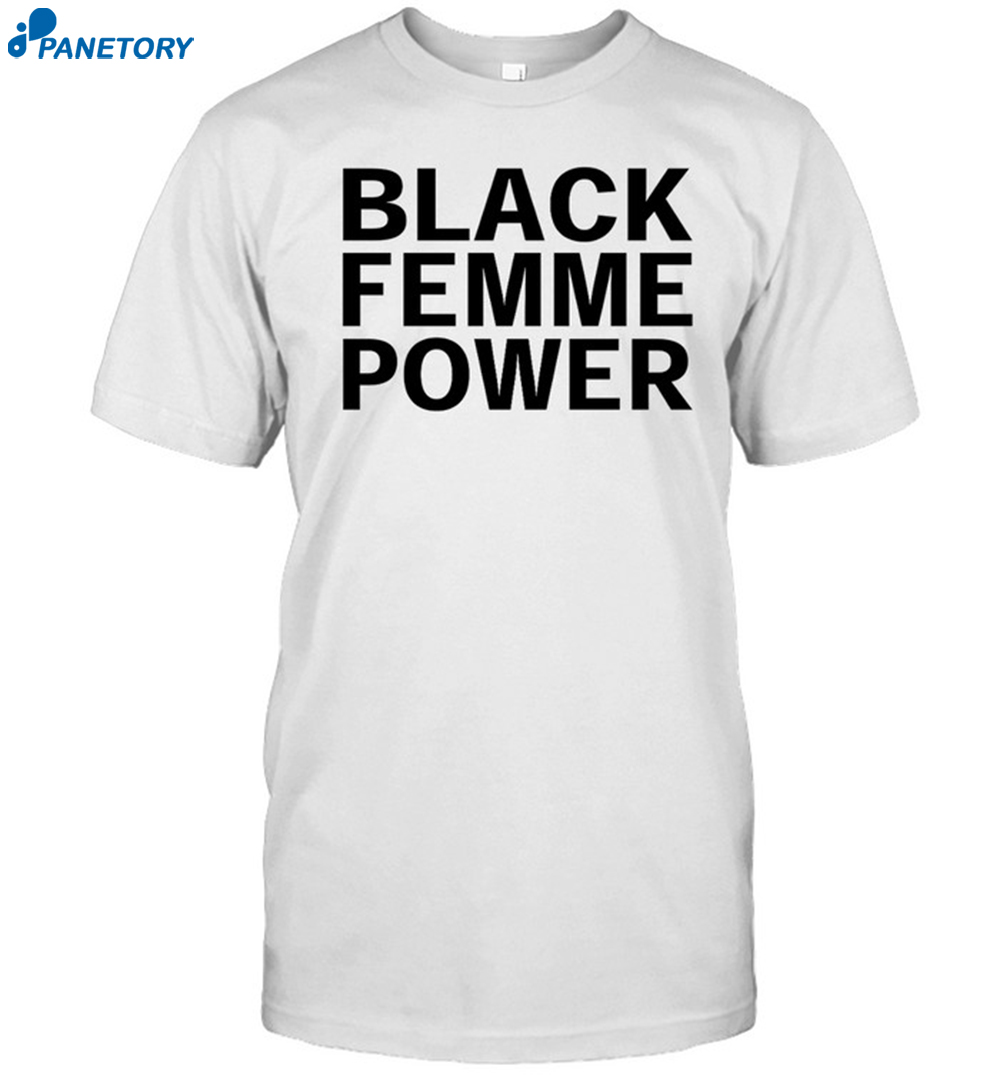 Black Femme Power Shirt 8 Black Femme Power Shirt