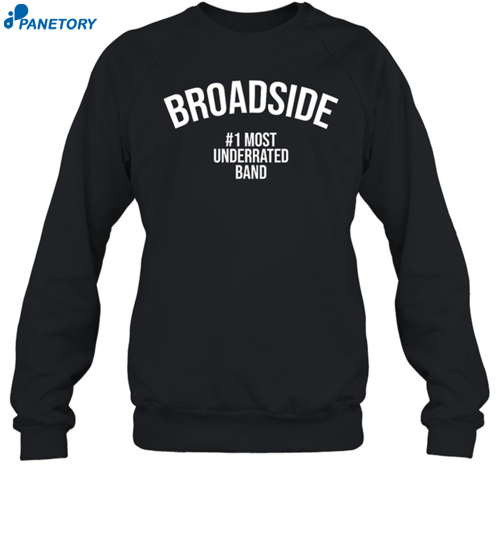 Broadside 1 Most Underrated Band Shirt 6 Broadside 1 Most Underrated Band Shirt 1