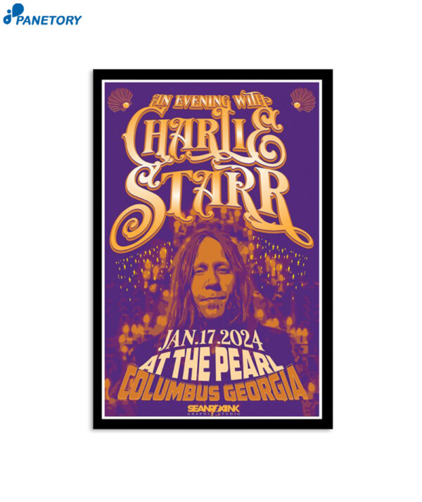 Charlie Starr Columbus Jan 17 2024 Poster
