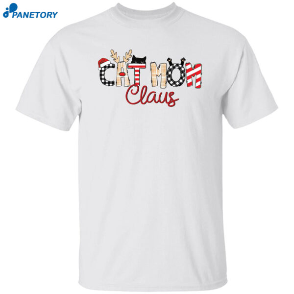 Christmas Cat Mom Claus Sweatshirt