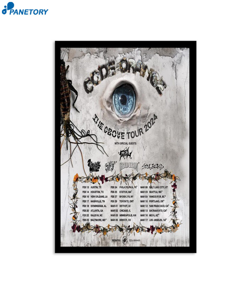 Code Orange Repo Code Orange The Above Tour 2024 Poster 2026