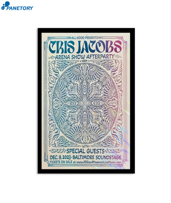 Cris Jacobs Baltimore Soundstage Baltimore Md December 9 2023 Poster