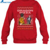 Dragon Pizza Christmas Sweater1