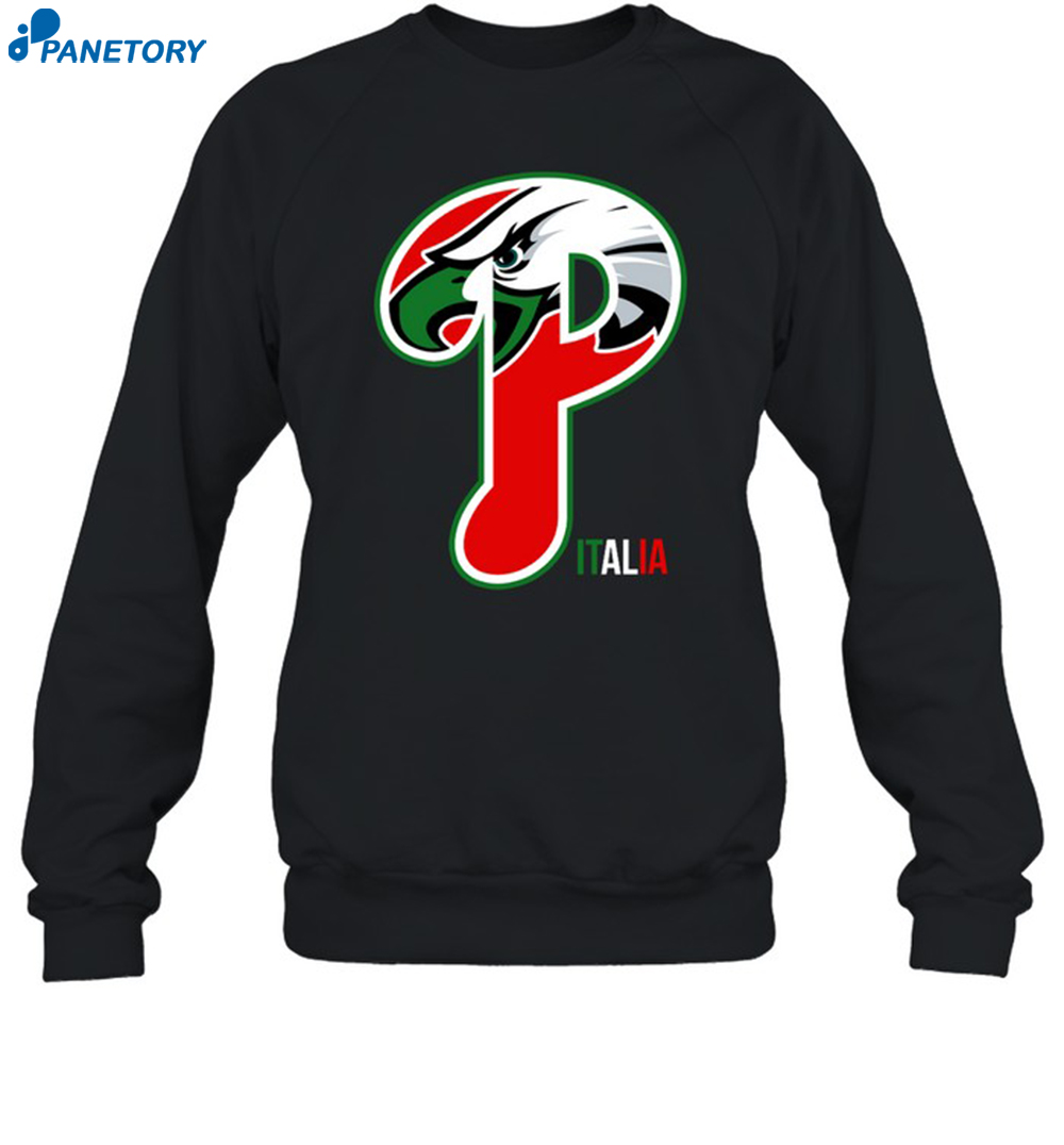 Eagles Phillies P Italia Shirt 6 Eagles Phillies P Italia Shirt 1
