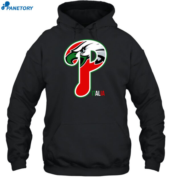 Eagles Phillies P Italia Shirt