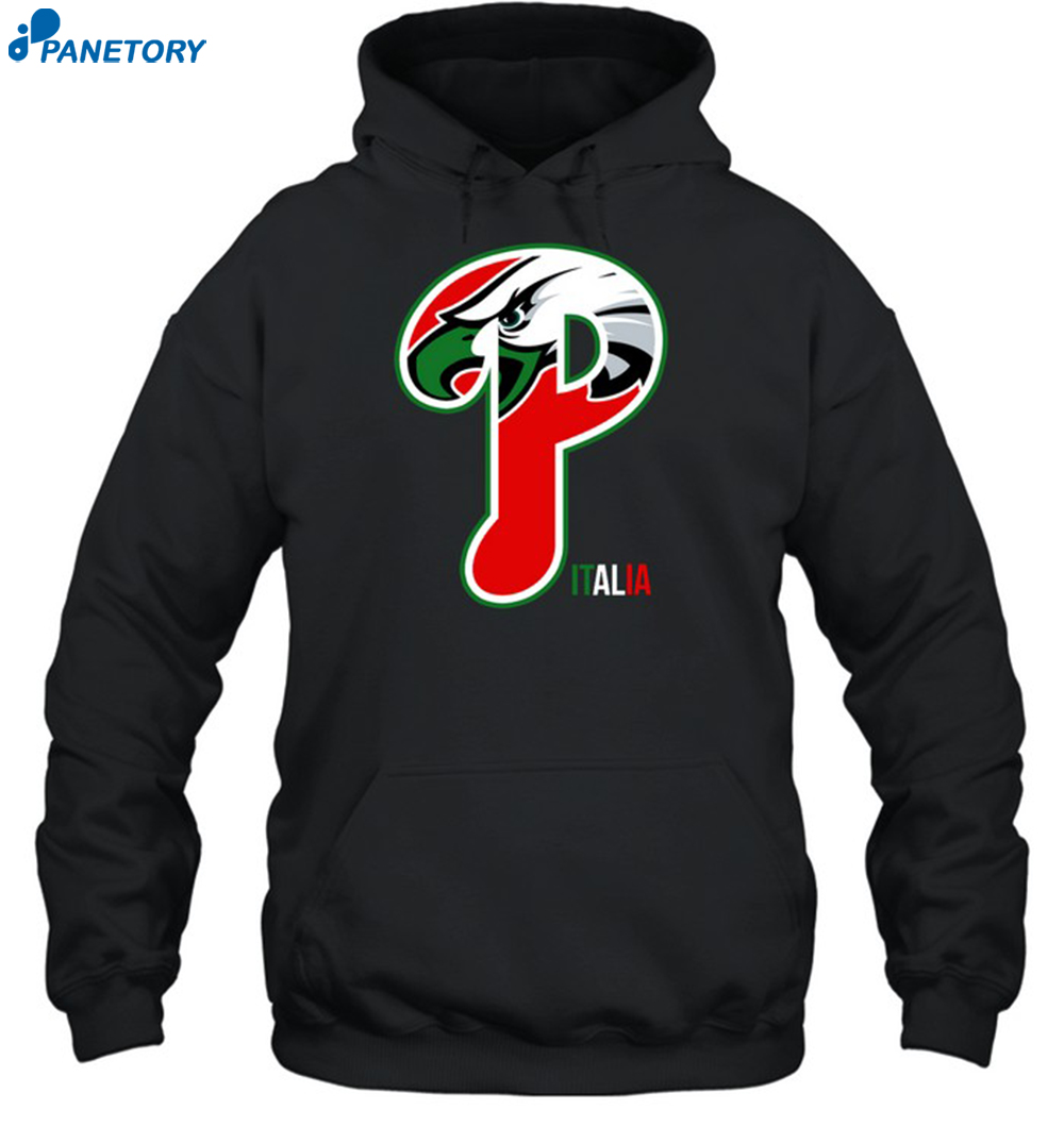 Eagles Phillies P Italia Shirt 7 Eagles Phillies P Italia Shirt 2