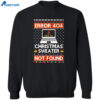 Error 404 Ugly Christmas Sweater Not Foud Computer Christmas Sweater