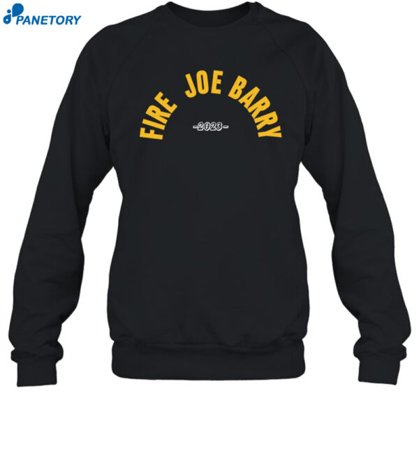 Fire Joe Barry 2023 Shirt