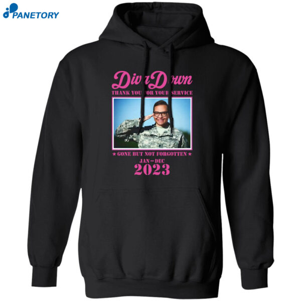 George Santos Diva Down Thank You For Your Service Shirt